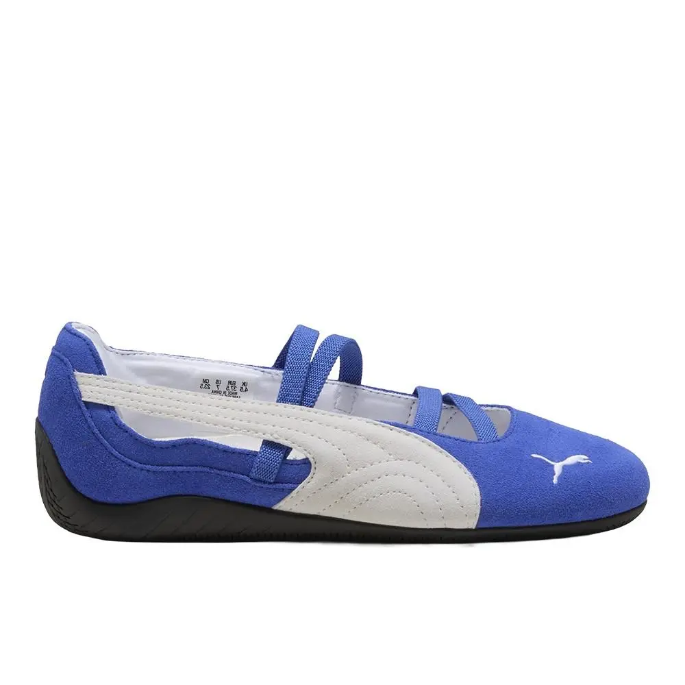 Puma Speedcat Ballet Suede Womens Blue Sneakers Casual Shoes 40128719
