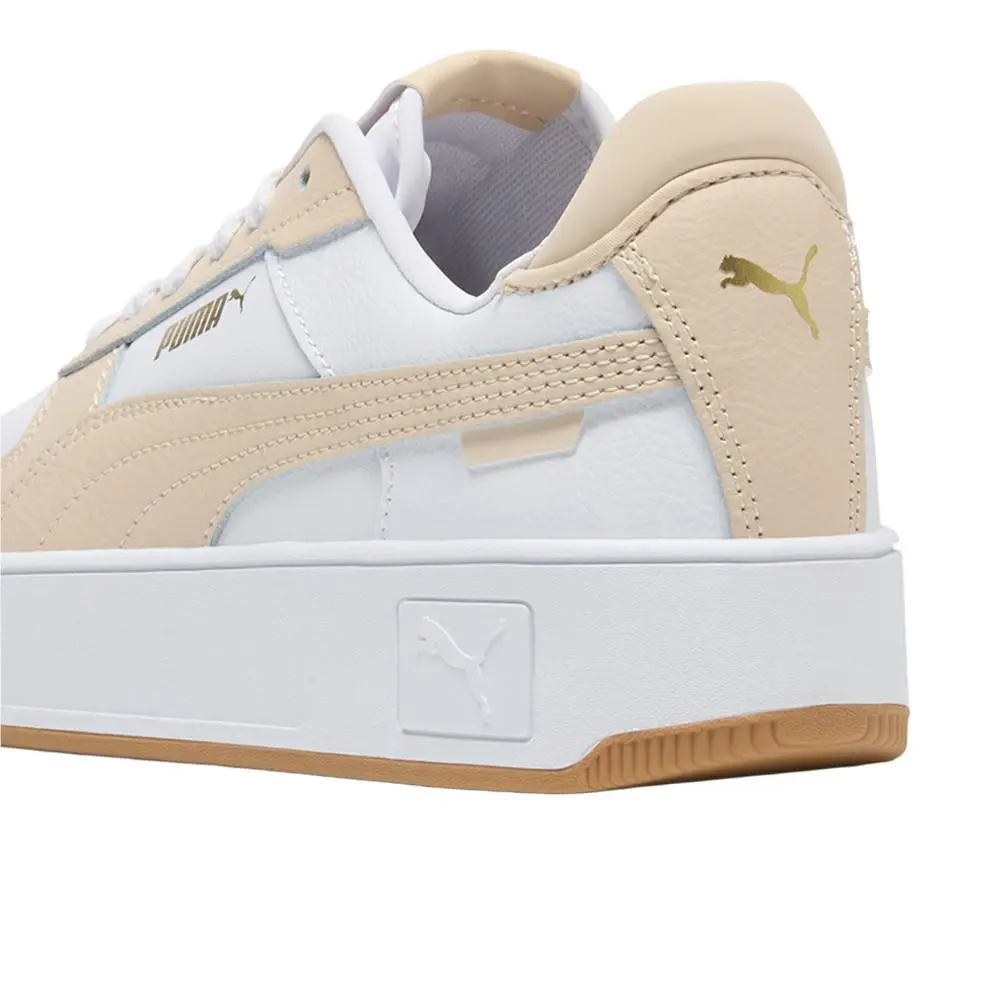 Puma shoes - PUMA Carina Street First Class Lace Up - 39761501 - Beige, White 13