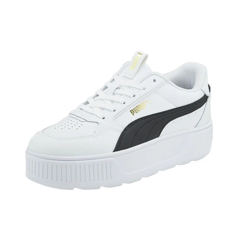 Puma shoes - PUMA Karmen Rebelle Cout Perforated Platform - 38721202 - White 8
