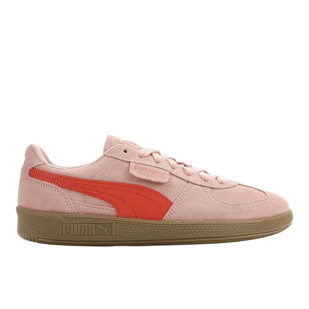 Puma Palermo Lace Up Womens Pink Sneakers Casual Shoes 39764387