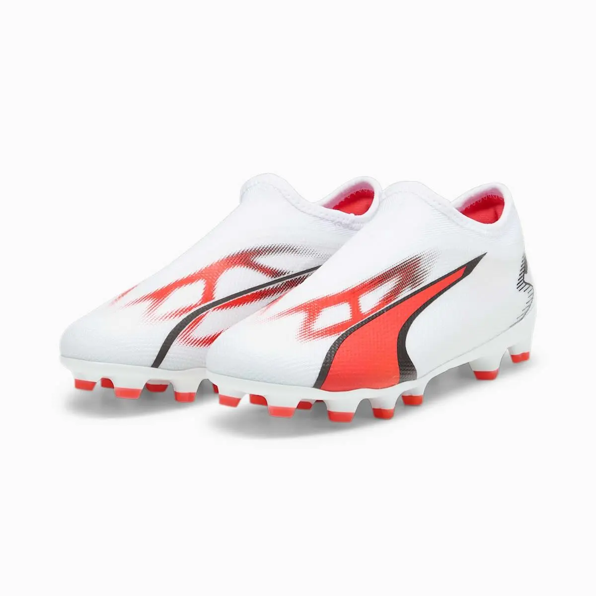 Puma shoes - PUMA WHITE/PUMA BLACK/FIRE ORCHID 6