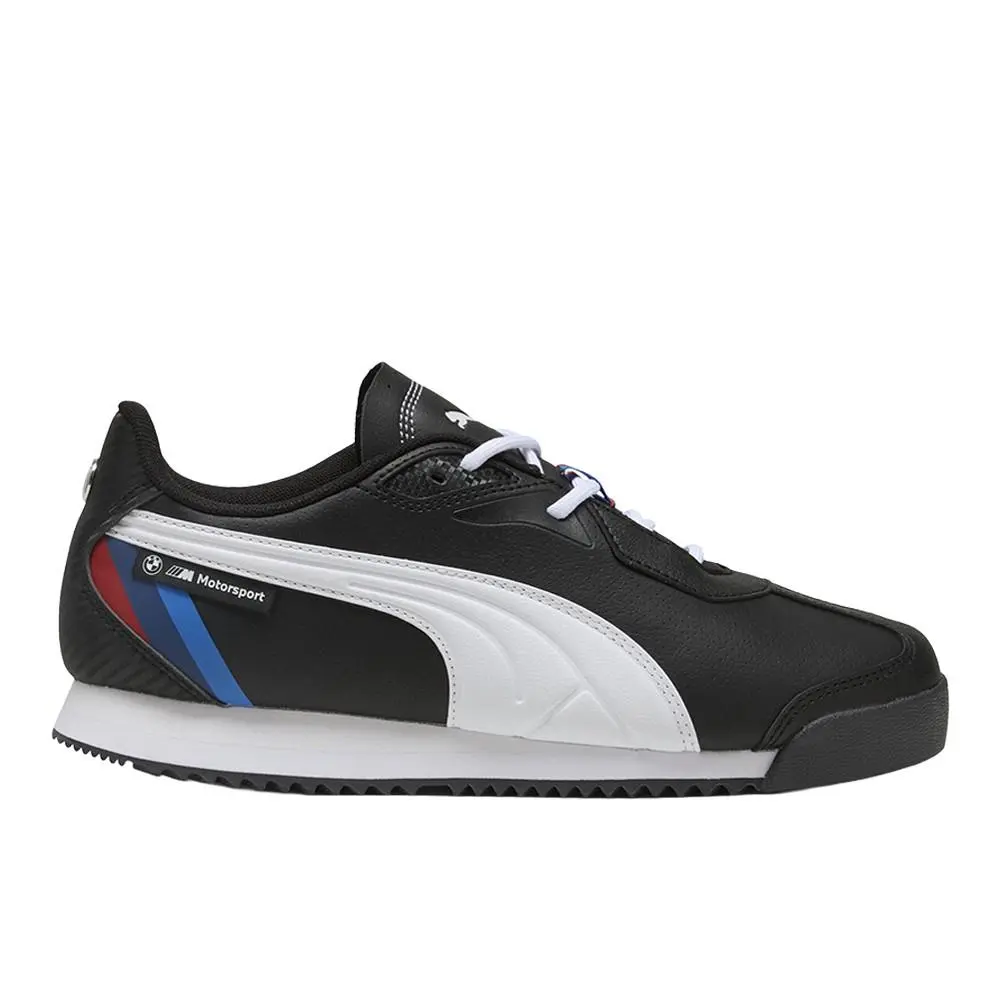 Puma Bmw M Motorsport Roma Lace Up Mens Black Sneakers Casual Shoes 30911401