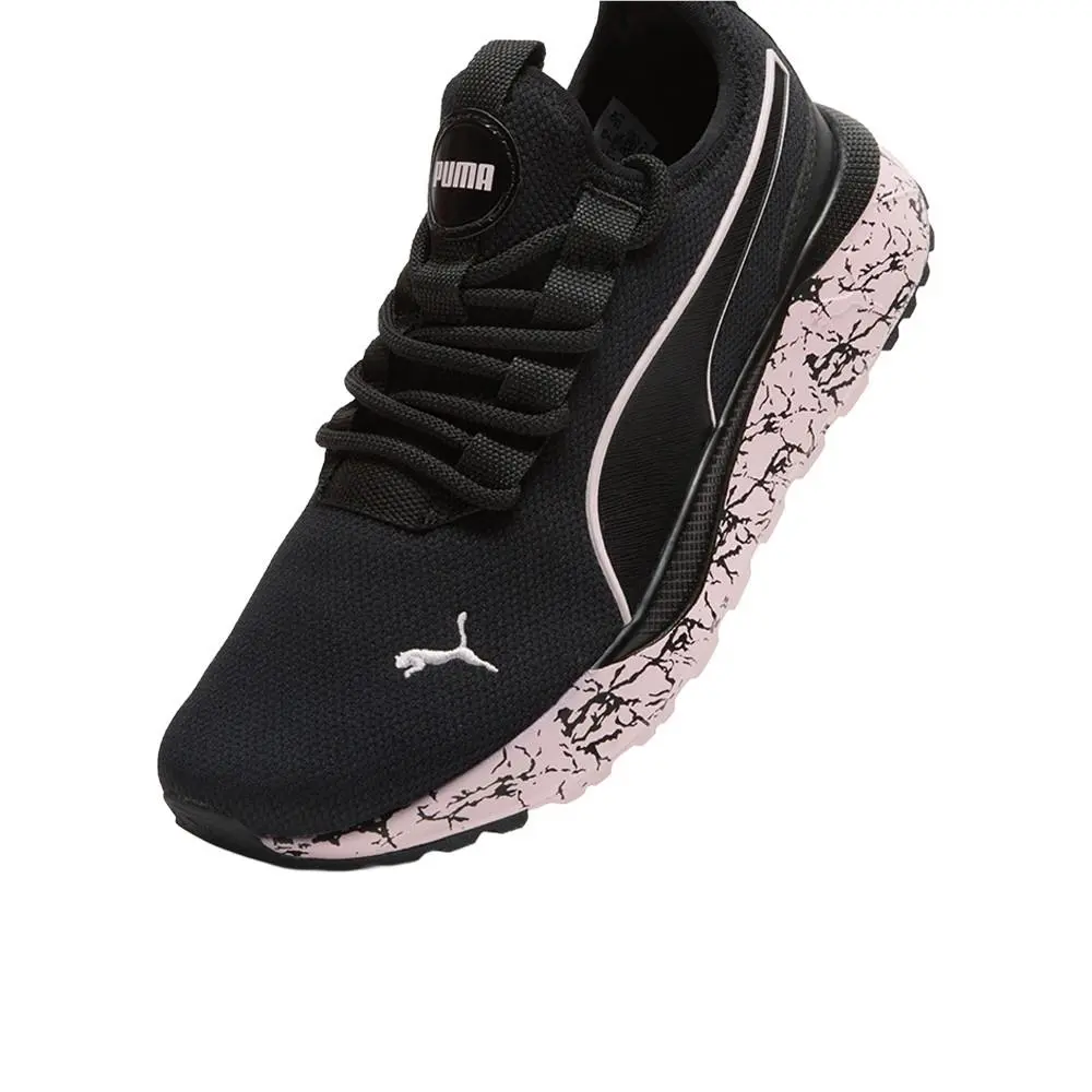 Puma shoes - PUMA Tetra Femme Marble Lace Up - 40315501 - Black 4