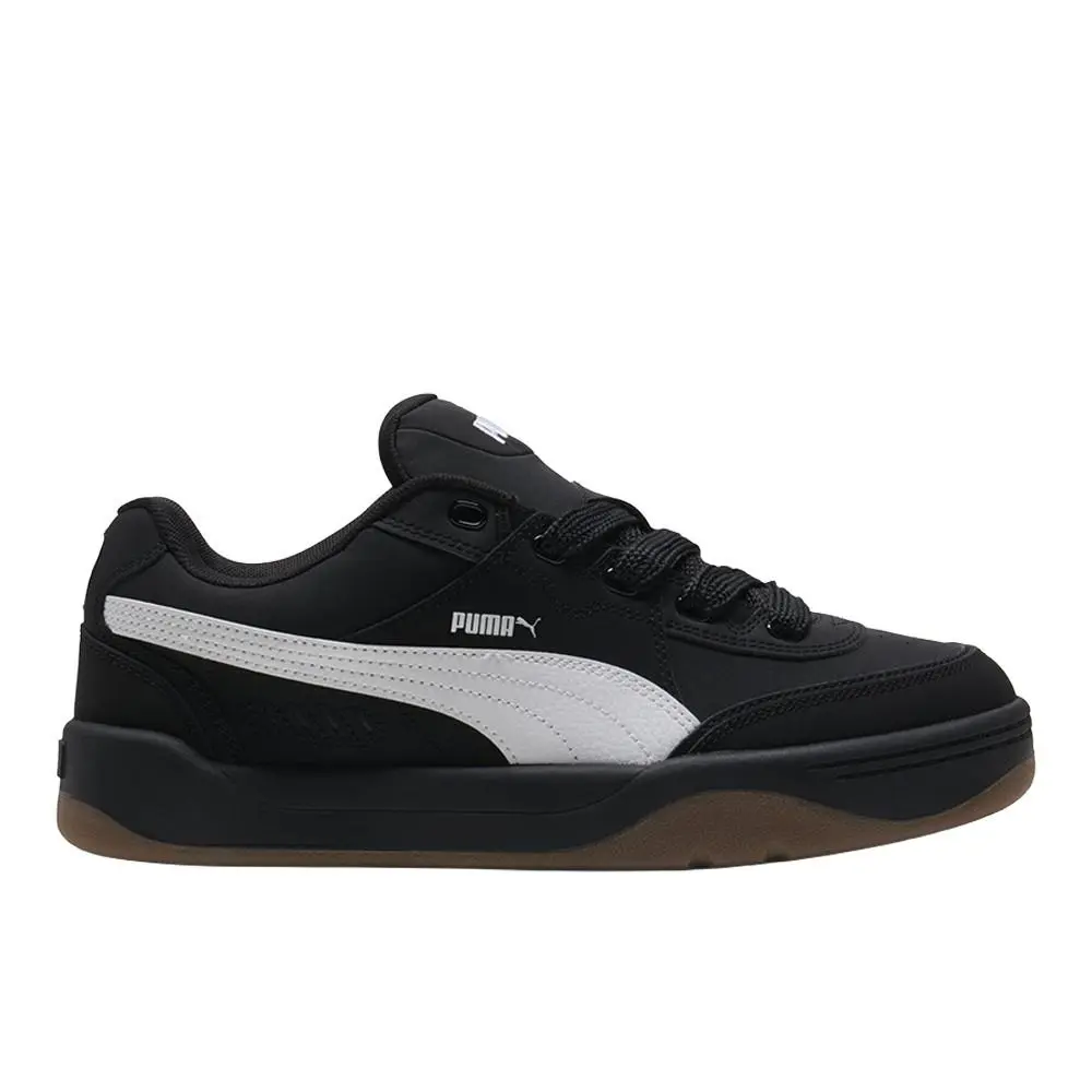 Puma Park Lifestyle Sk8 Buck Lfs Lace Up Mens Black Sneakers Casual Shoes 40268