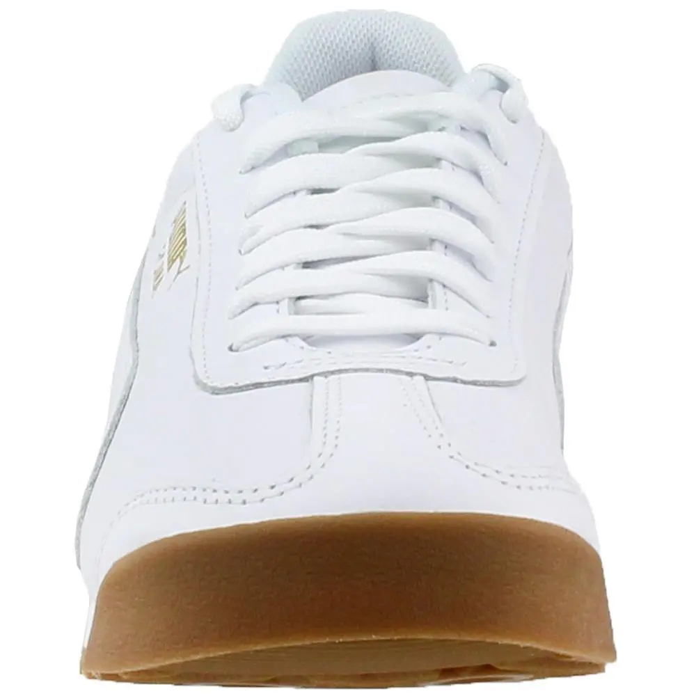 Puma shoes - PUMA Roma Classic Gum Lace Up - 366408-01 - White 11