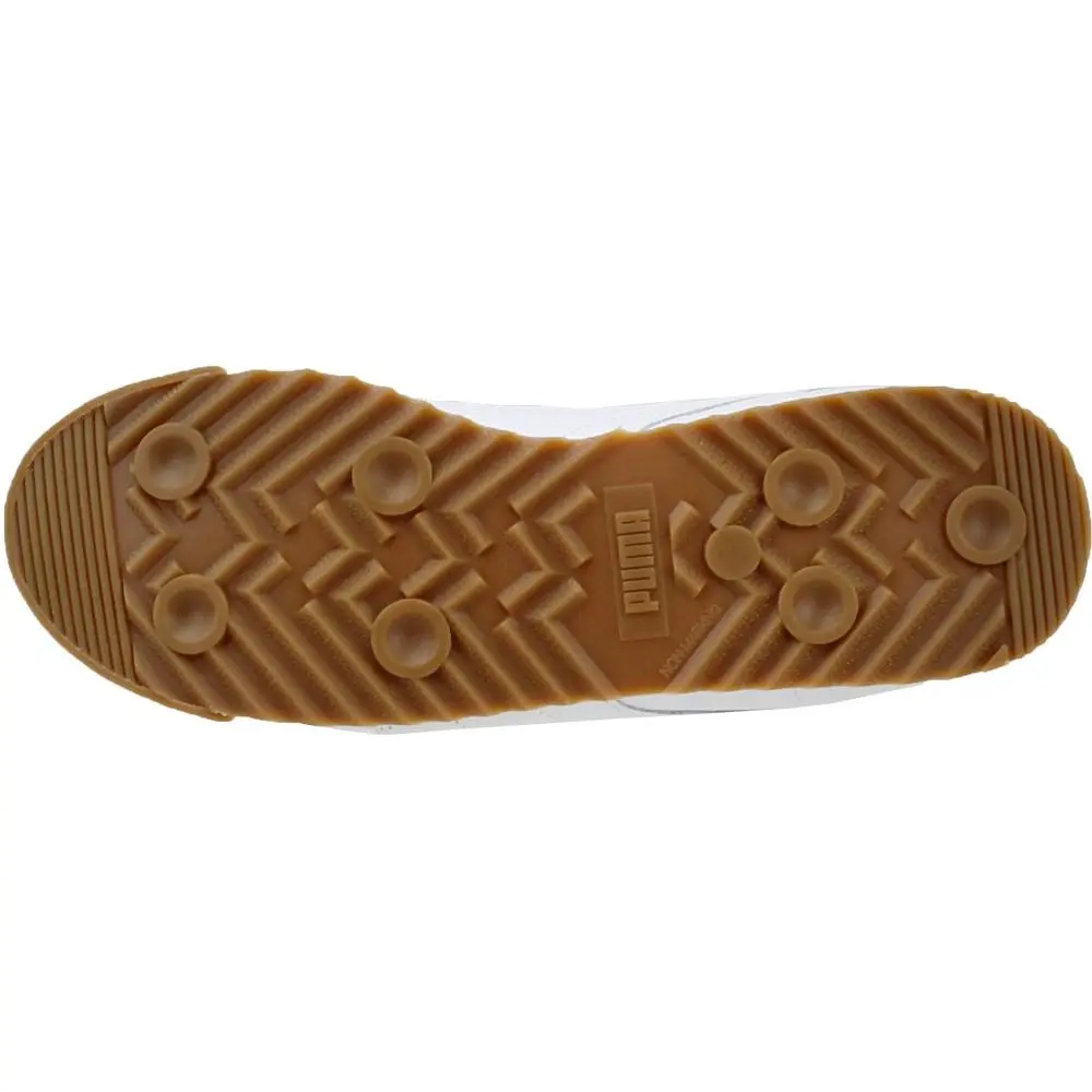 Puma shoes - PUMA Roma Classic Gum Lace Up - 366408-01 - White 13