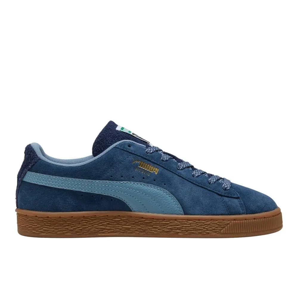 Puma shoes - PUMA Suede Fuzzy Lace Up - 40322701 - Blue 6