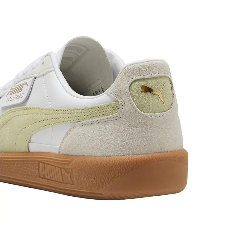 Puma shoes - PUMA Palermo Leather Lace Up - 39646418 - White 4