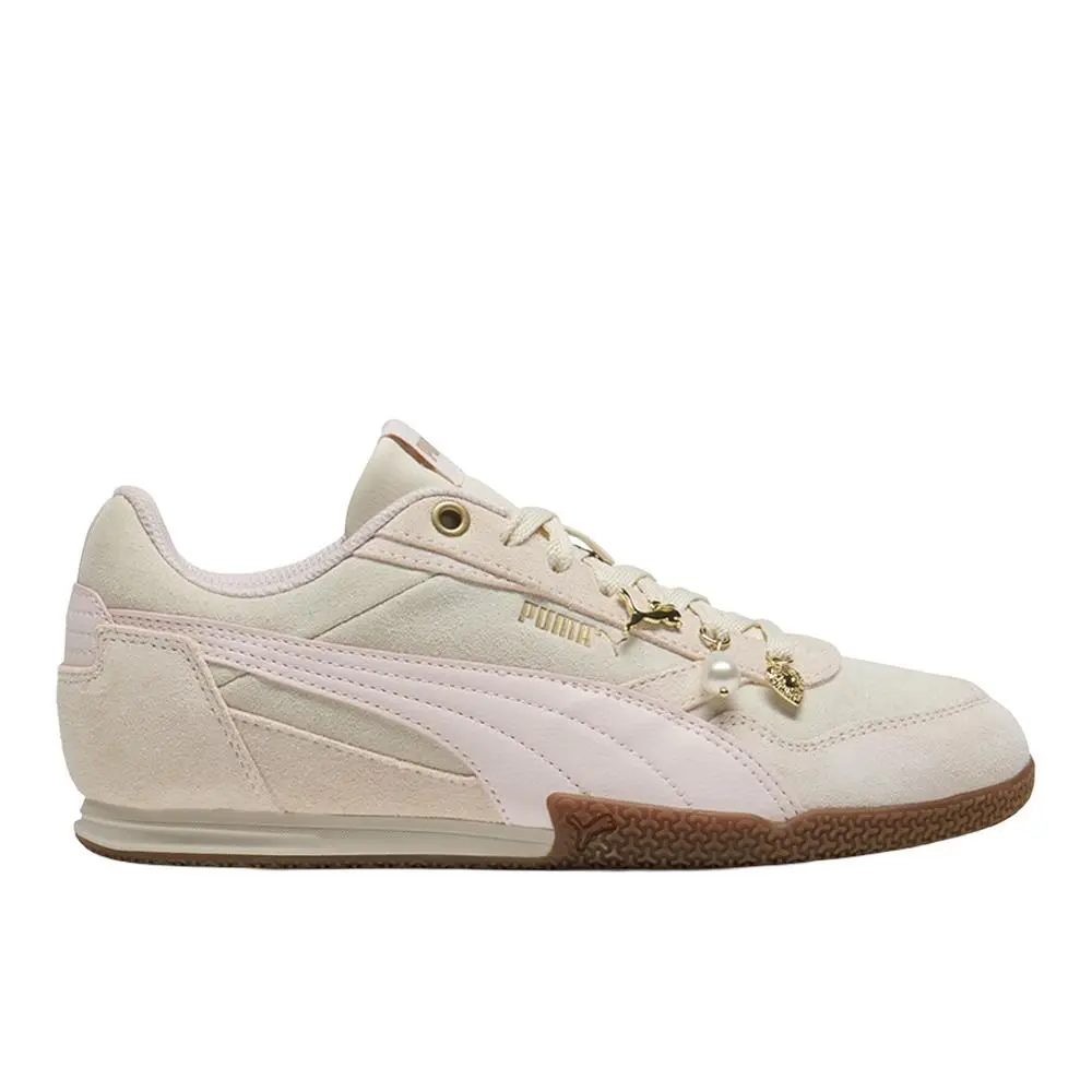 Puma Bella Donna Bling Ring Lace Up Womens Beige Sneakers Casual Shoes 40501201