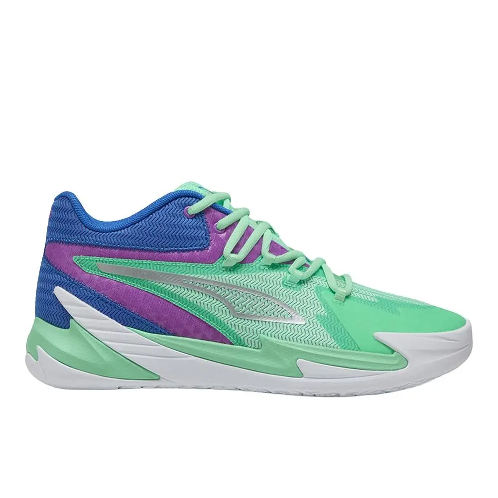 Puma Dagger Basketball Mens Green Sneakers Athletic Shoes 31135306