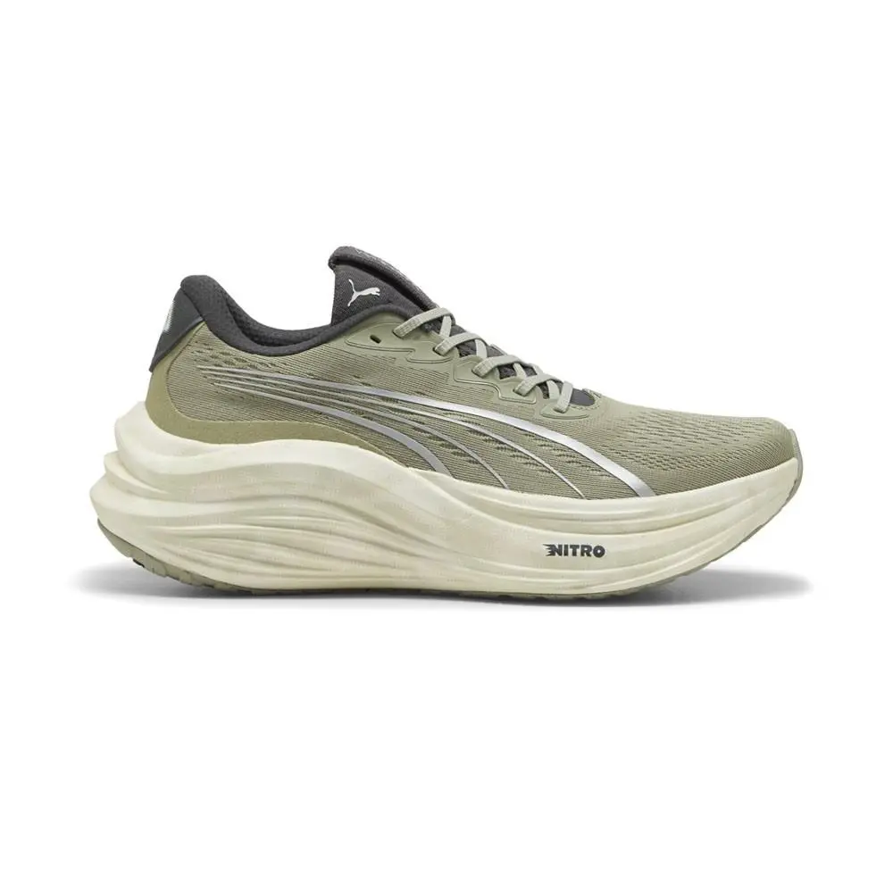 Puma Magmax Nitro Terrains Running Mens Green Sneakers Athletic Shoes 31192201