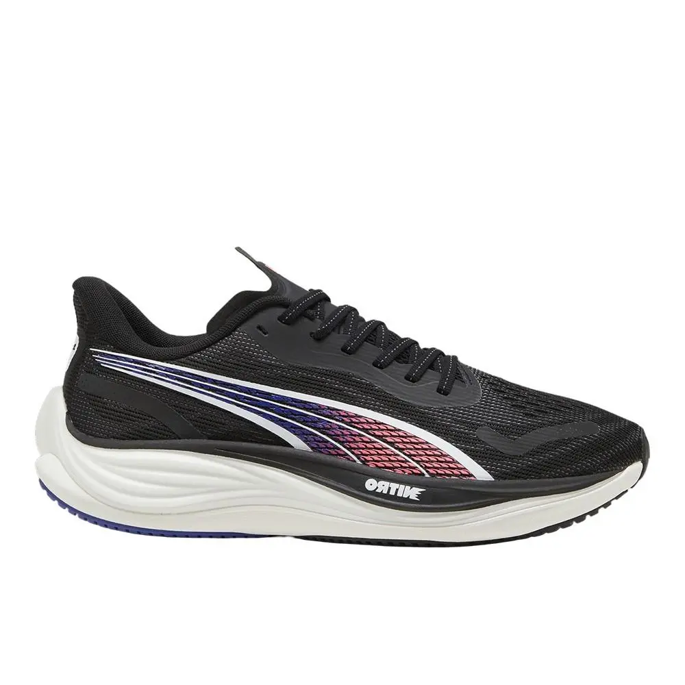 Puma Velocity Nitro 3 Running Mens Black Sneakers Athletic Shoes 37774816
