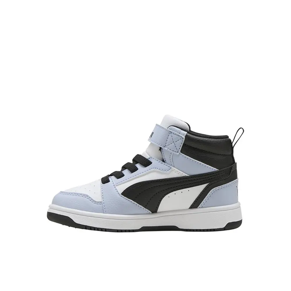 Puma shoes - PUMA Rebound V6 Mid High Top  Toddler - 39383242 - White 9