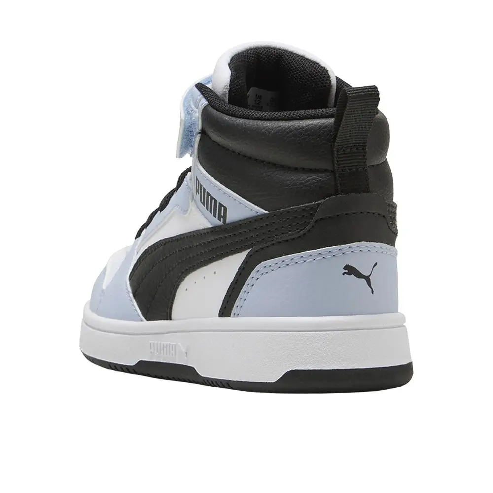 Puma shoes - PUMA Rebound V6 Mid High Top  Toddler - 39383242 - White 13