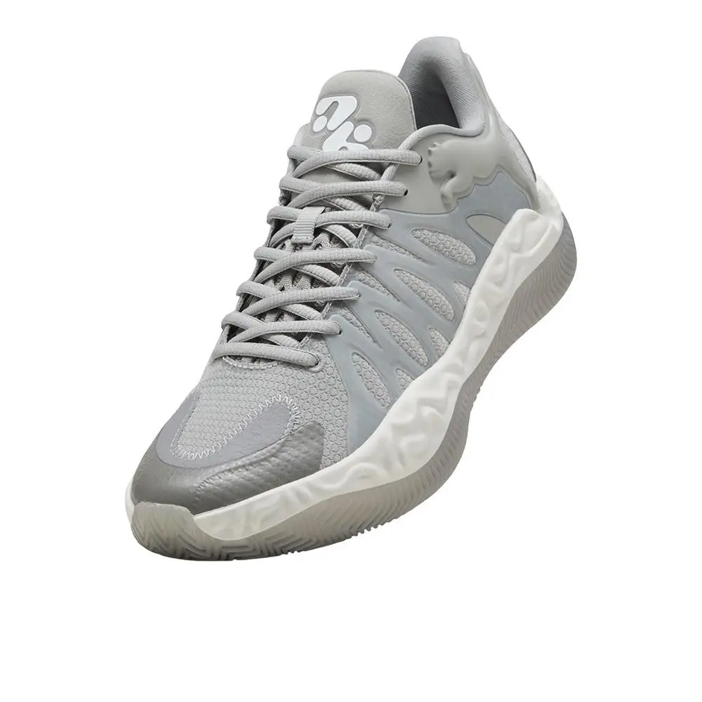 Puma shoes - PUMA Hali 1 Basketball - Hali Basketball - 31345201 - Grey 4