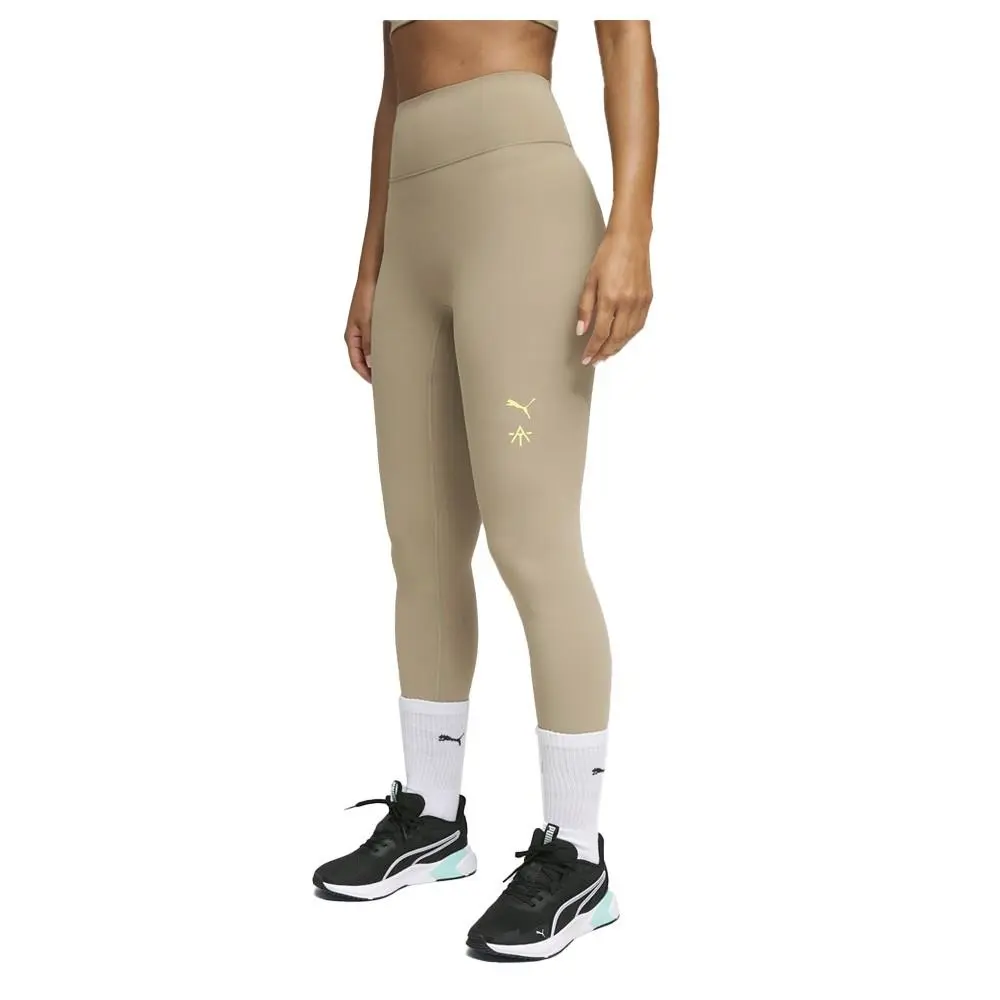 Puma clothing - PUMA  X Alex Toussaint Shapeluxe High Waist 78 Athletic Leggings - 52793620 - Brown 8