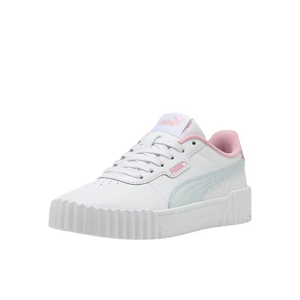 Puma shoes - PUMA Carina 3.0 Lace Up  Youth - 40147611 - White 0