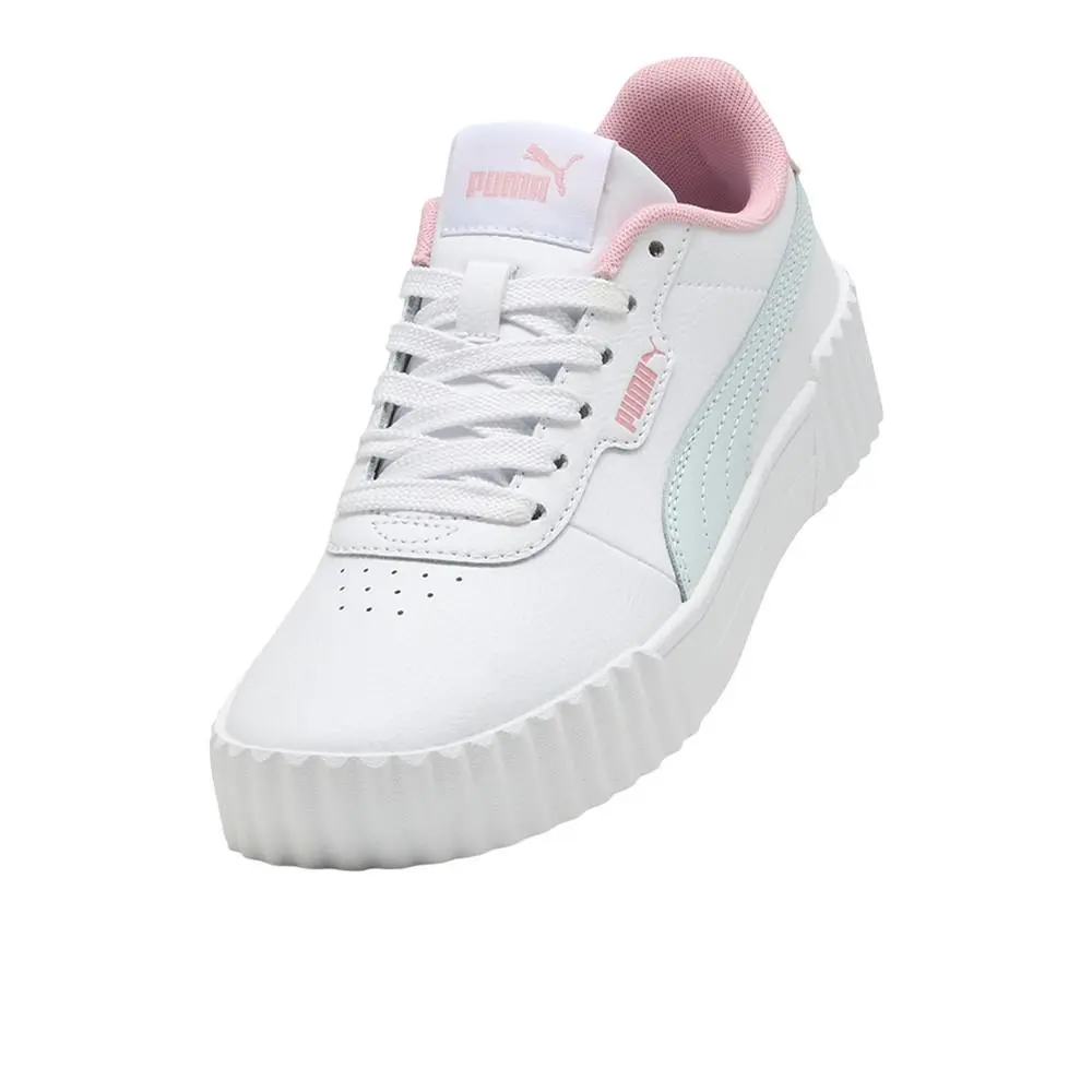 Puma shoes - PUMA Carina 3.0 Lace Up  Youth - 40147611 - White 12