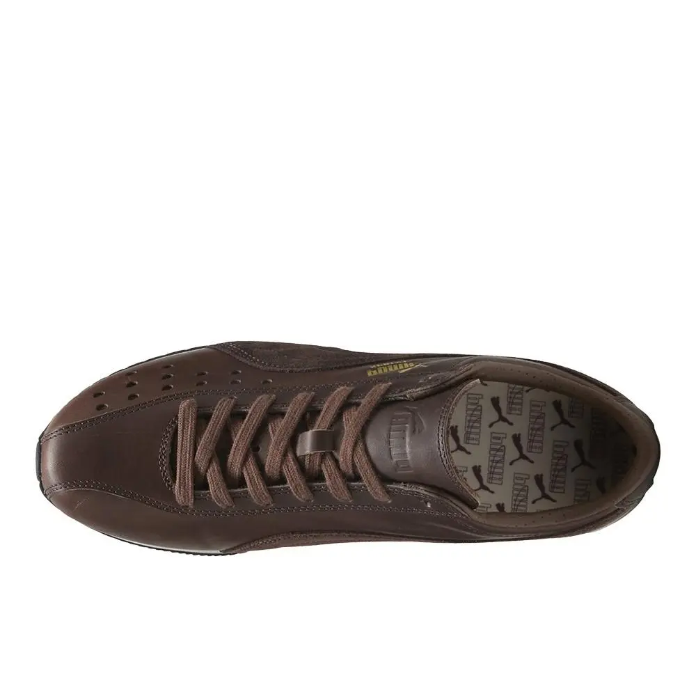 Puma shoes - PUMA Sprint Premium Lace Up - 40508402 - Brown 10