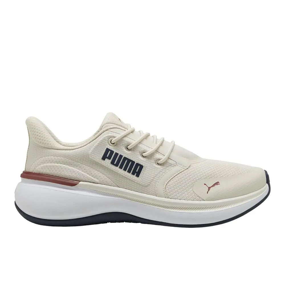 Puma Softride Exo Shift Lace Up Mens Off White Sneakers Casual Shoes 31172311