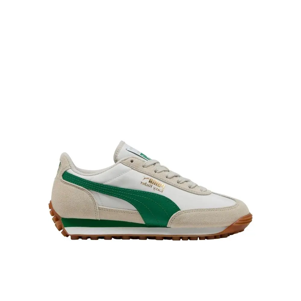 Puma Easy Rider Vintage Lace Up Youth Boys Beige Grey Sneakers Casual Shoes 39