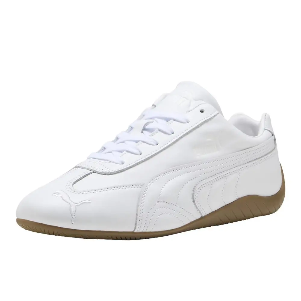 Puma shoes - PUMA Speedcat Leather Lace Up - 40153402 - White 8