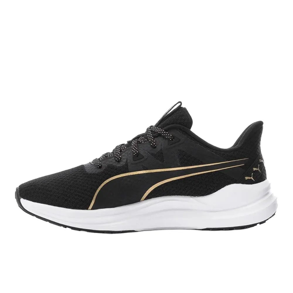 Puma shoes - PUMA Reflect Lite Molten Metal Wide Running - 30982101 - Black 1