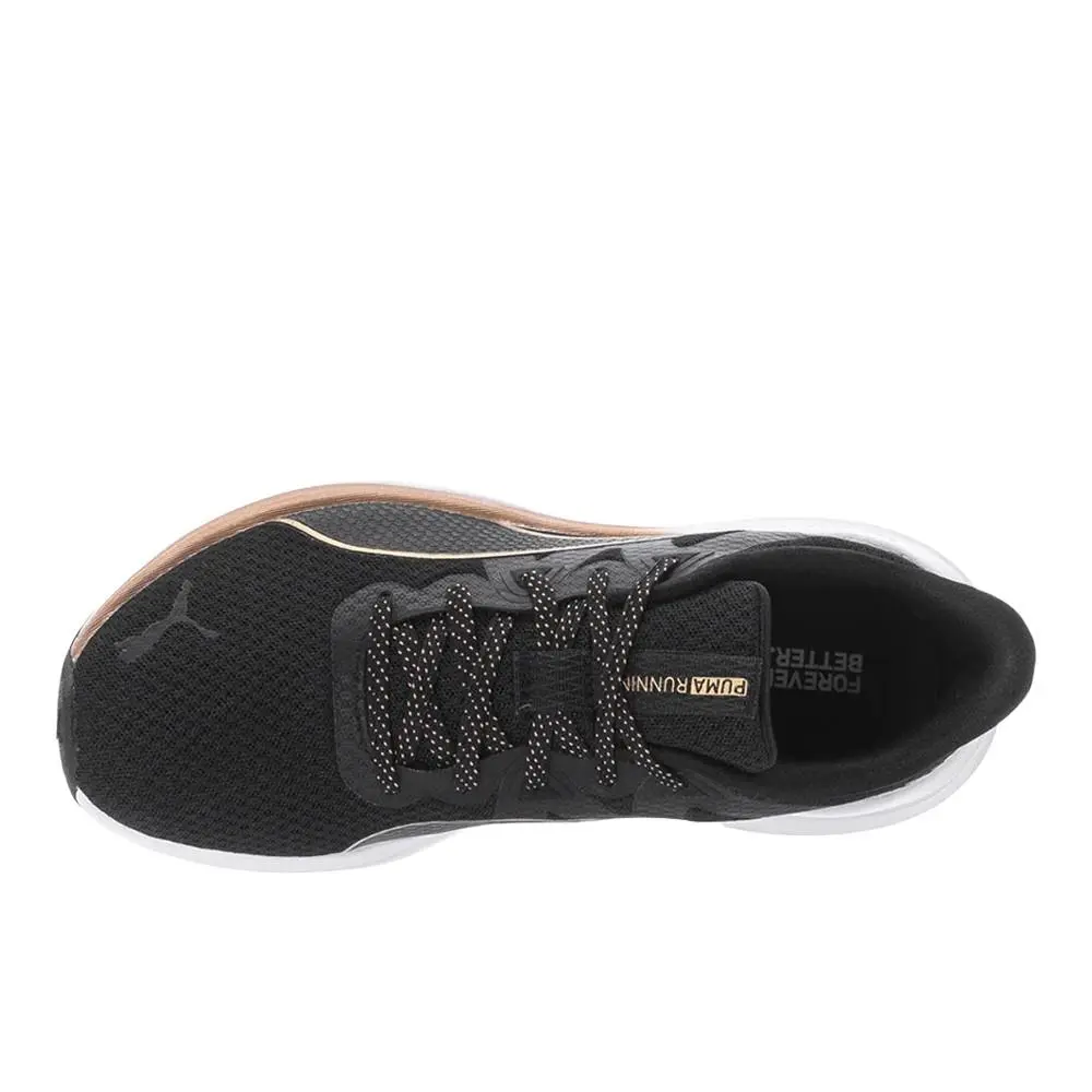 Puma shoes - PUMA Reflect Lite Molten Metal Wide Running - 30982101 - Black 10