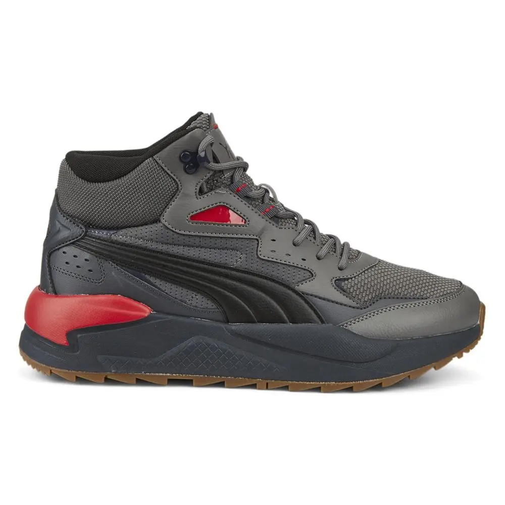 Puma X Ray Speed Mid Wtr Lace Up Mens Grey Sneakers Casual Shoes 38586902