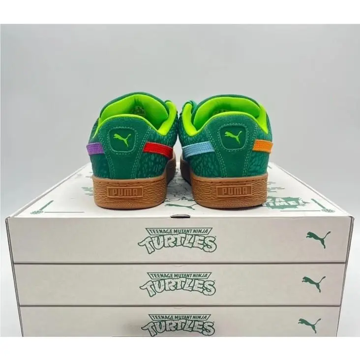 Puma shoes - PUMA Suede - Suede - 401304-01 - Green 4