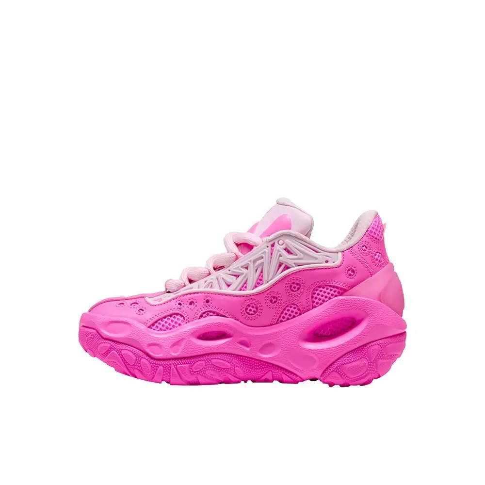 Puma shoes - PUMA La Francé Rnr Lace Up  Youth - 31228201 - Pink 1