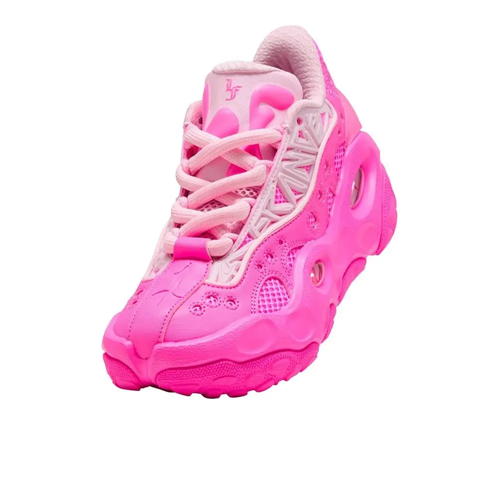 Puma shoes - PUMA La Francé Rnr Lace Up  Youth - 31228201 - Pink 12