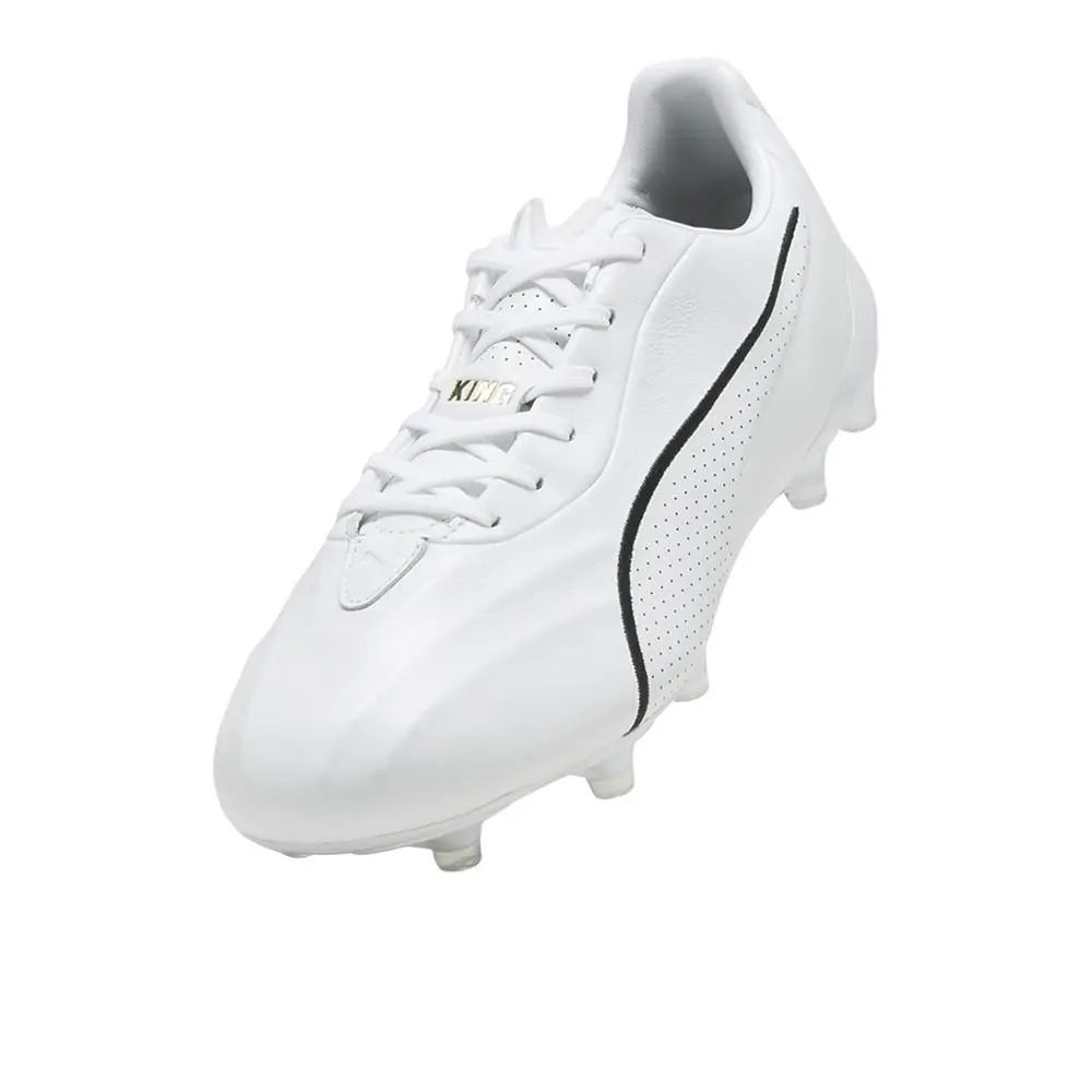 Puma shoes - PUMA King Platinum Firm GroundArtifical Ground Soccer Cleats - 10902605 - White 4