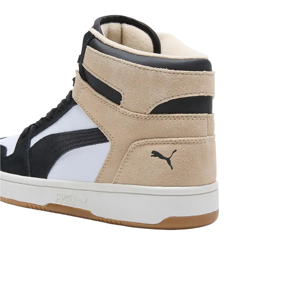 Puma shoes - PUMA Rebound Layup Caramel High Top - 40426201 - White 13
