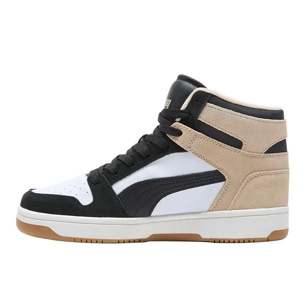 Puma shoes - PUMA Rebound Layup Caramel High Top - 40426201 - White 9