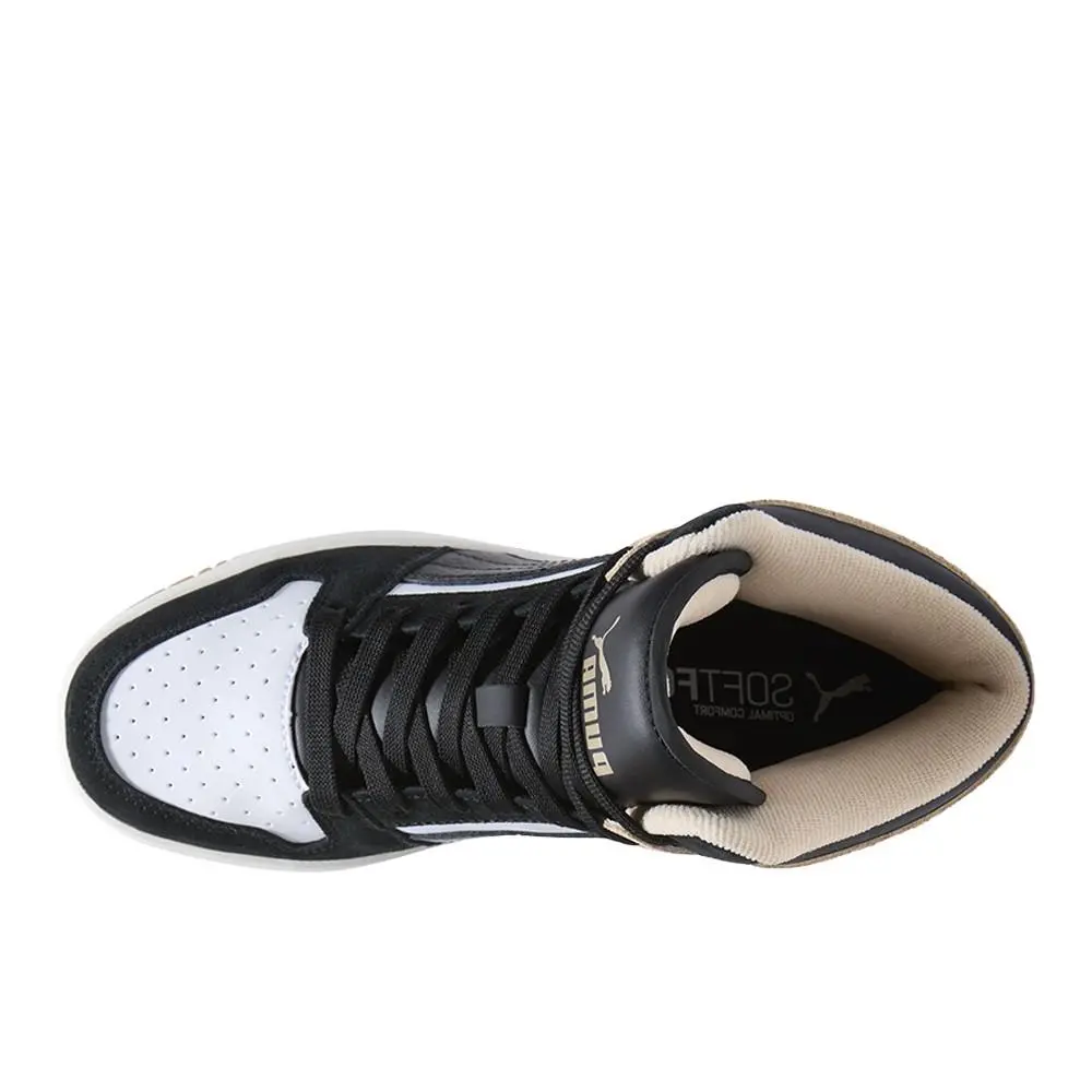 Puma shoes - PUMA Rebound Layup Caramel High Top - 40426201 - White 10