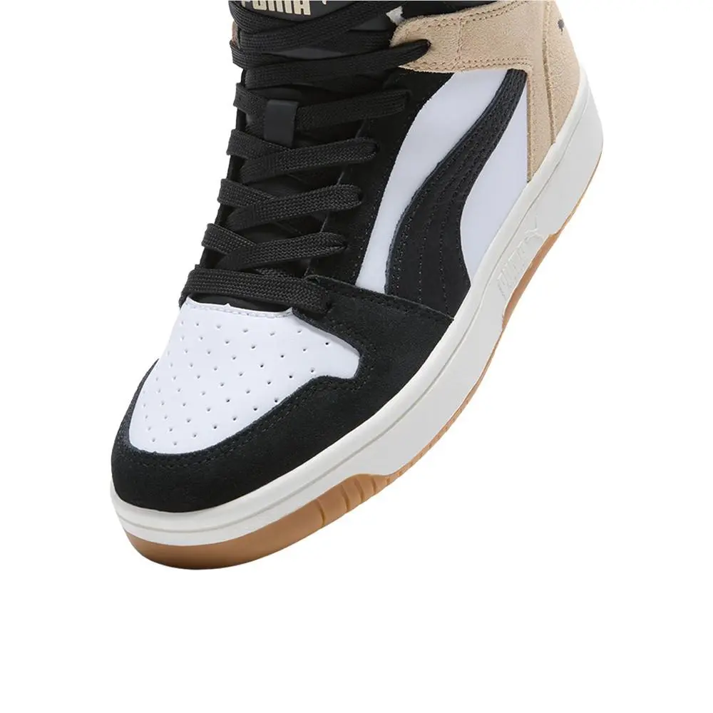 Puma shoes - PUMA Rebound Layup Caramel High Top - 40426201 - White 12