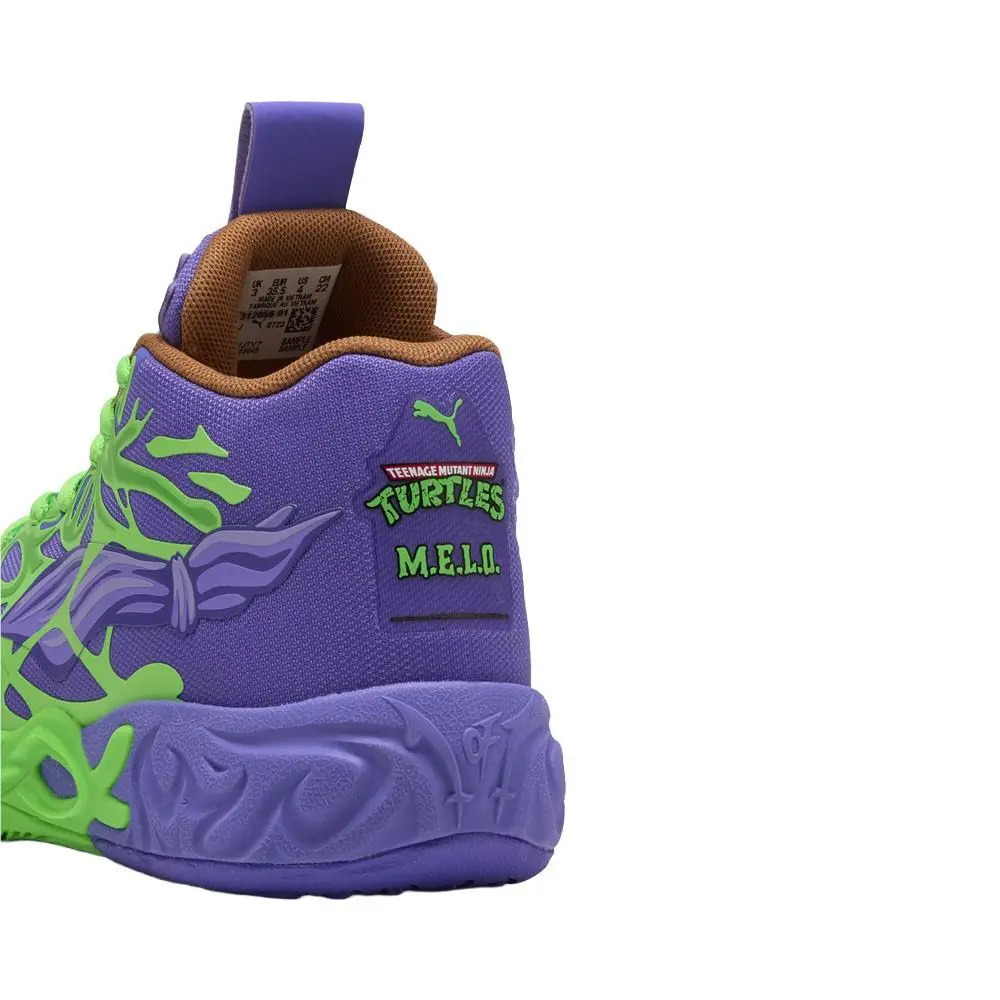 Puma shoes - PUMA  X Lamelo Ball X Tmnt Mb.04 Basketball  Youth - 31205601 - Green 5