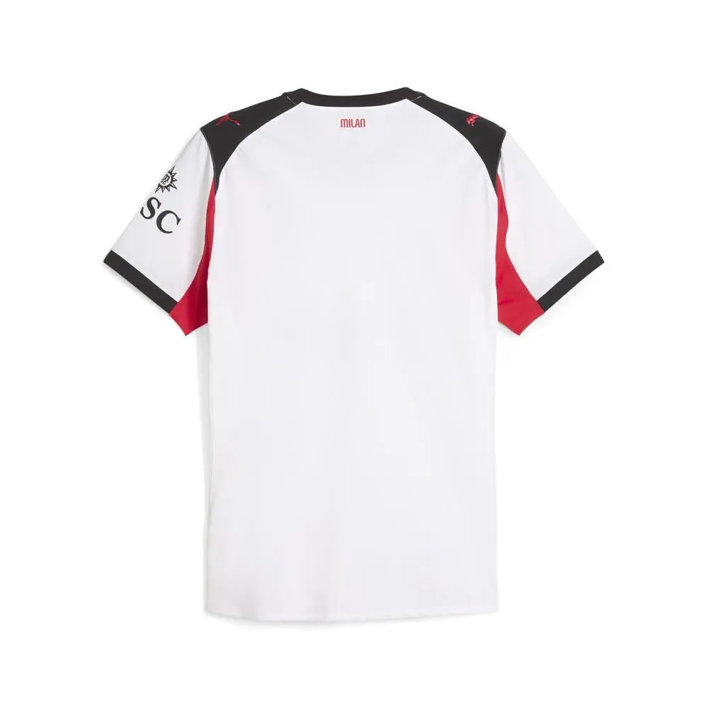 Puma clothing - PUMA Ac Milan Crew Neck Short Sleeve Soccer Away Jersey Authentic - 77997002 - White 0