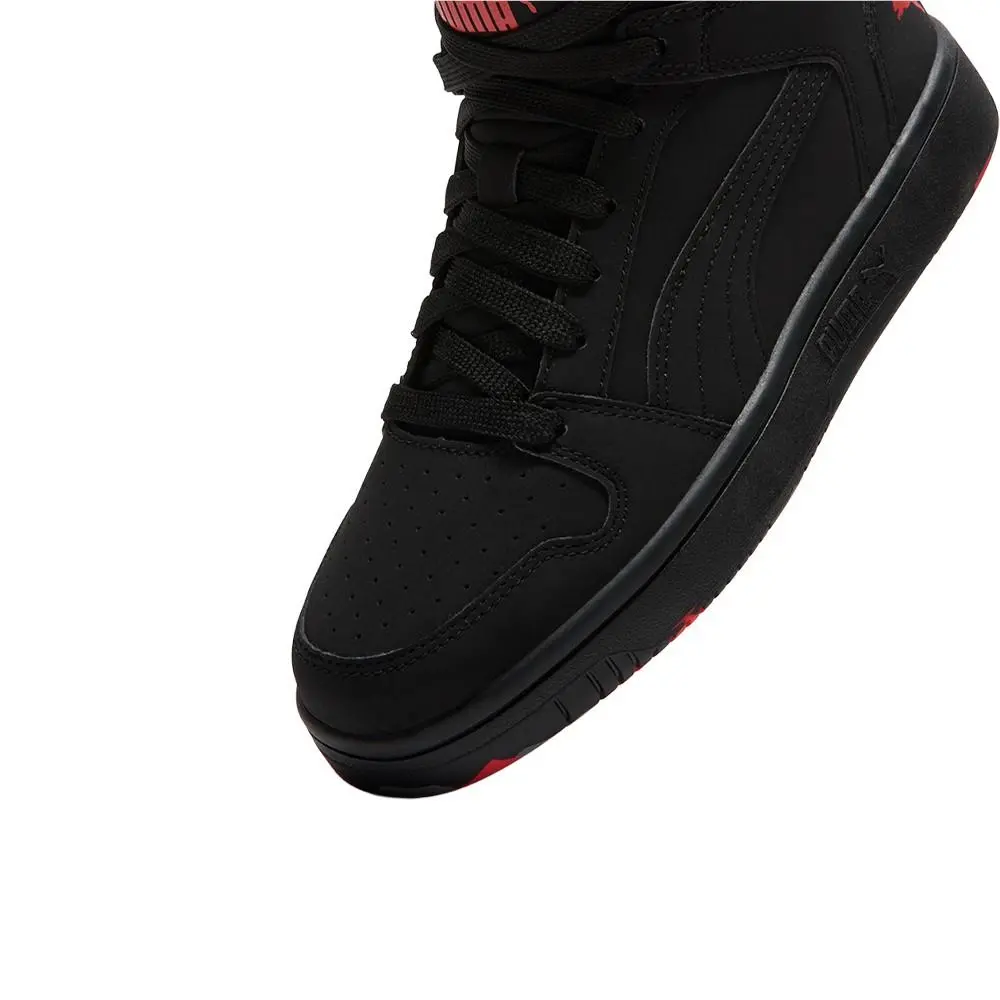 Puma shoes - PUMA Rebound Layup Lace Up  Youth - 40537801 - Black 4
