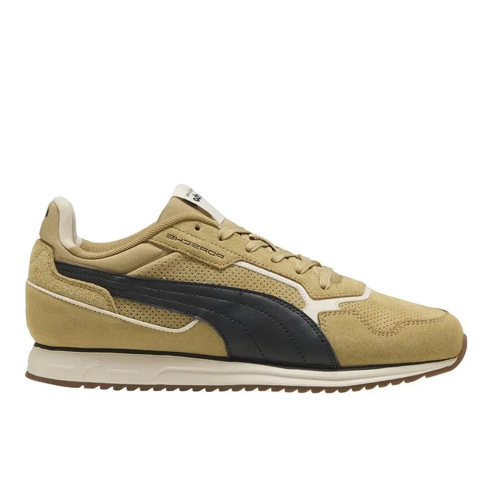 Puma Porsche Legacy Softride St Miler Mens Beige Sneakers Casual Shoes 30897304