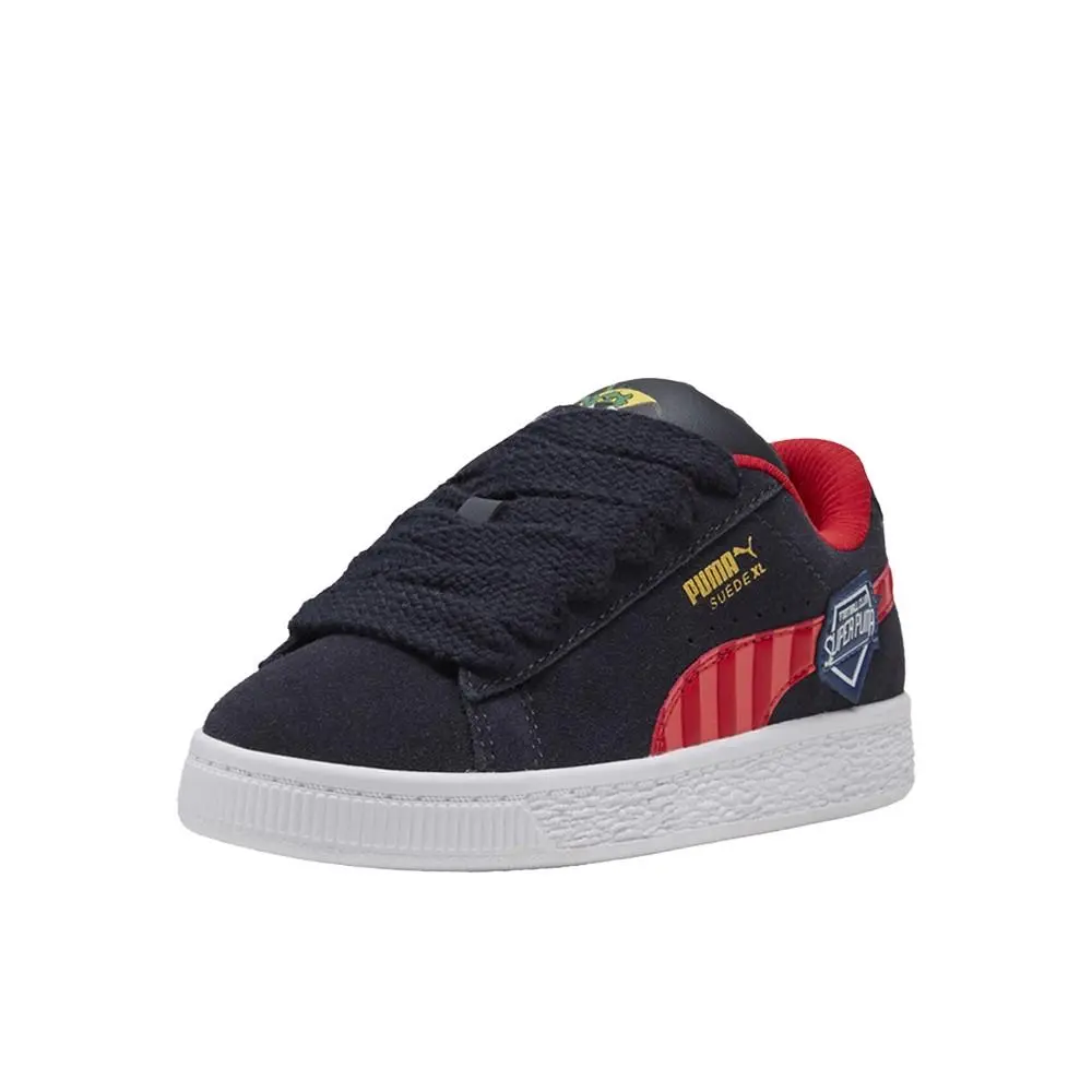 Puma shoes - PUMA Suede Xl Super Lace Up  Toddler - 40495701 - Blue 8