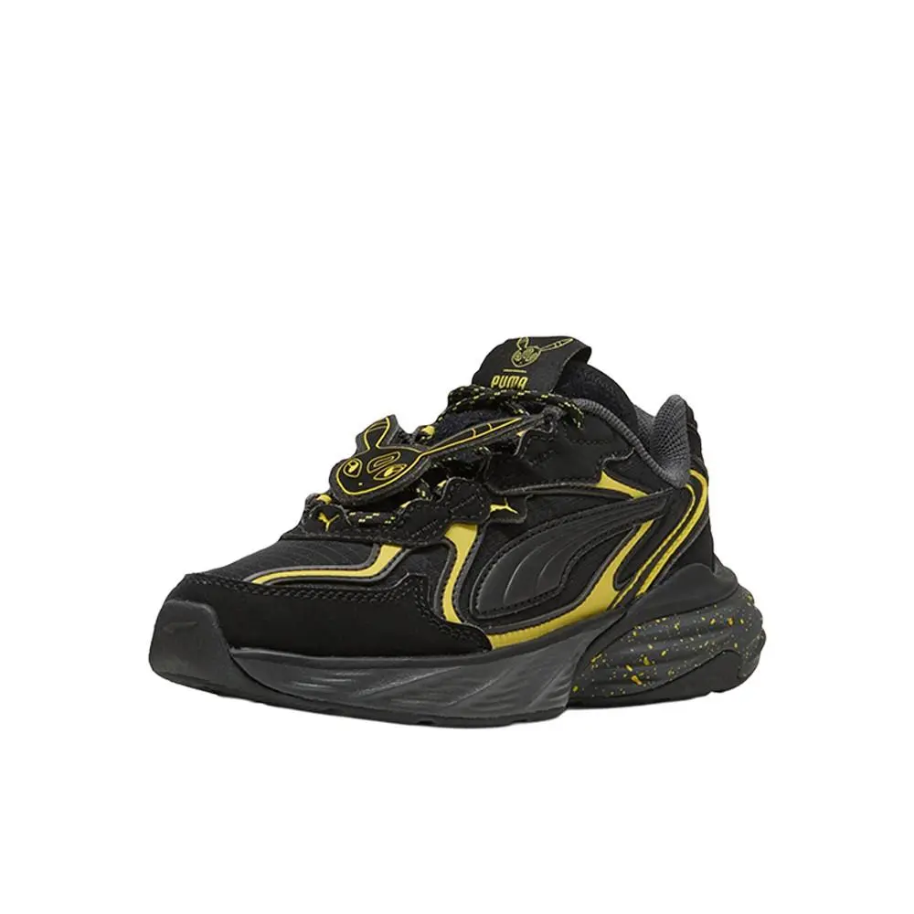 Puma shoes - PUMA  X Pokémon Fade Umbreon Lace Up  Youth - 40701901 - Black 8