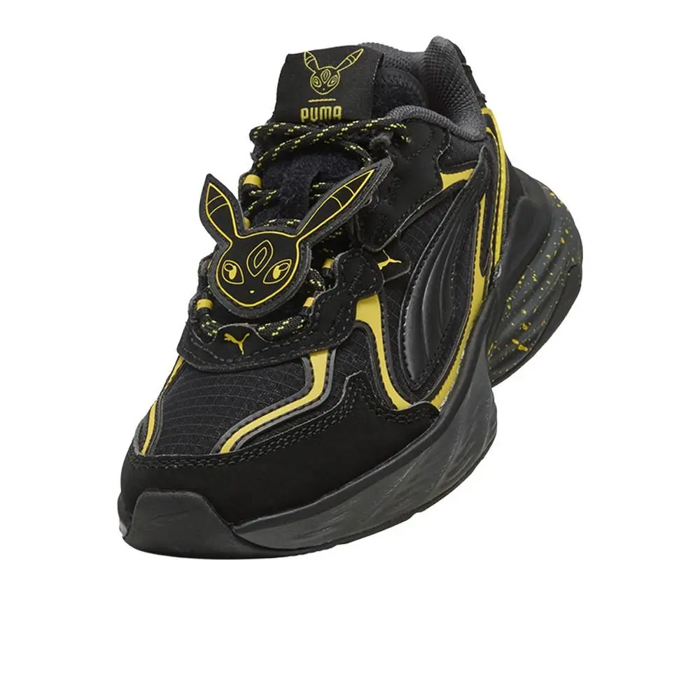 Puma shoes - PUMA  X Pokémon Fade Umbreon Lace Up  Youth - 40701901 - Black 12
