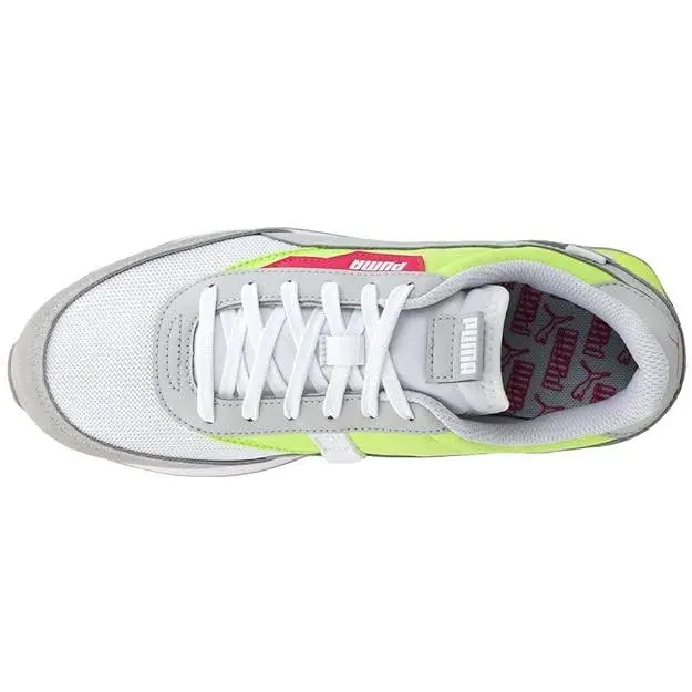 Puma shoes - PUMA FUTURE RIDER NEO POP - 375585-05 - White 7