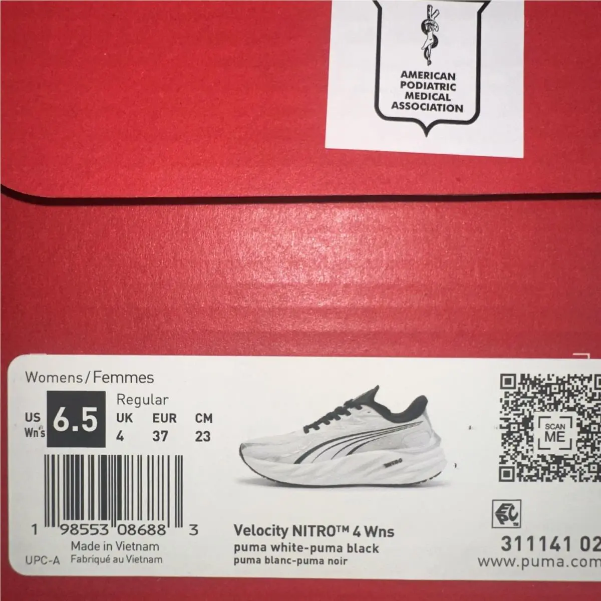 Puma shoes - PUMA Velocity Nitro - Velocity Nitro - 311141-02 - White 4