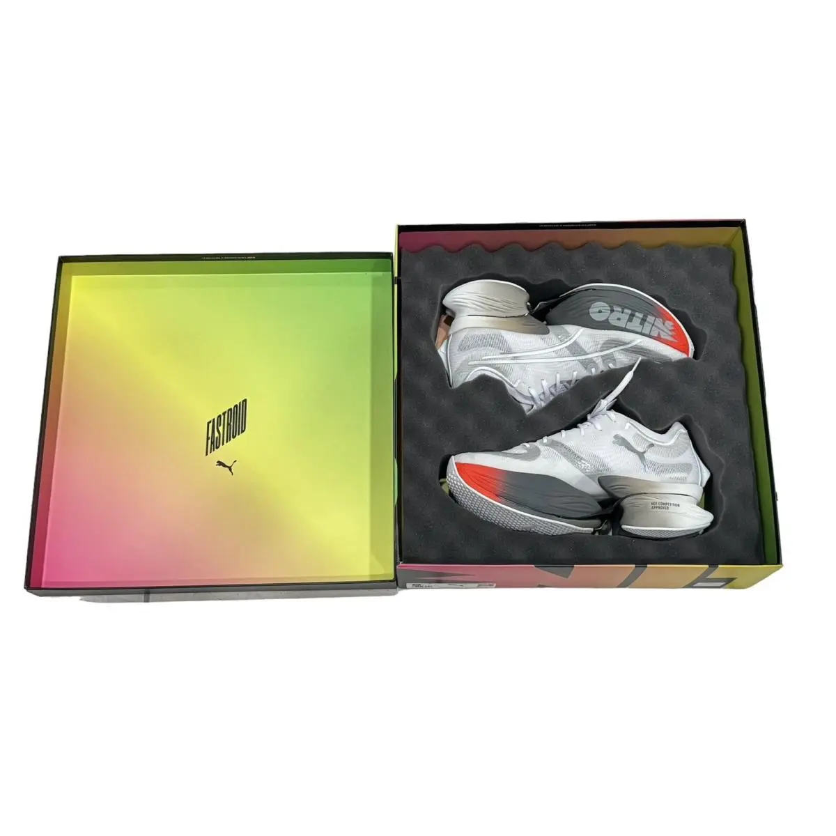 Puma shoes - Puma Fastroid Running - Fastroid Running - 379068-04 - White 8