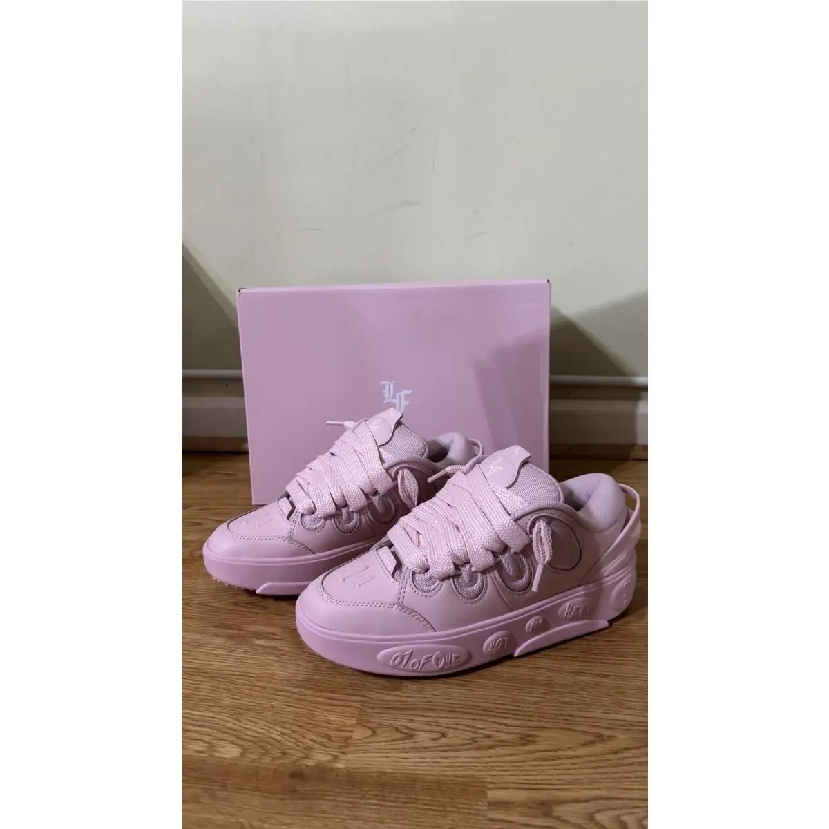 Puma Lamelo Ball Lafrance’ Pastel Pink 313480-01 Men Size 8.5