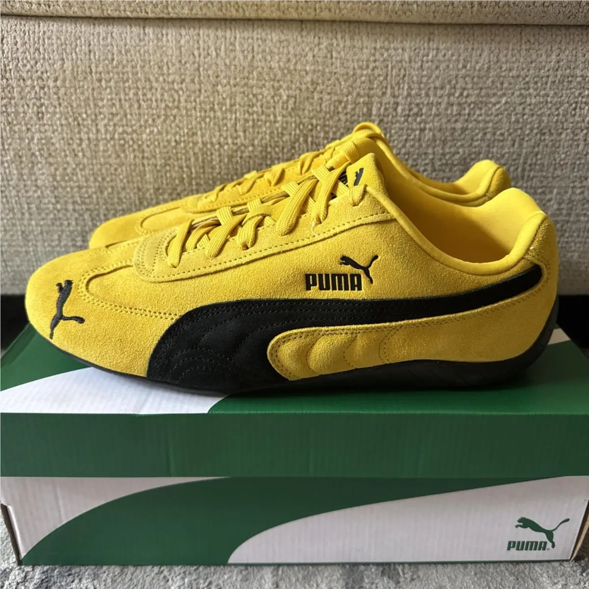 Puma shoes - PUMA Speedcat Og Lace Up - 39884619 - Yellow 1