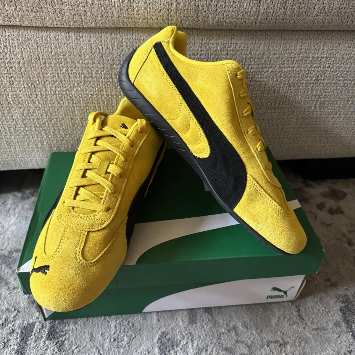 Puma shoes - PUMA Speedcat Og Lace Up - 39884619 - Yellow 3